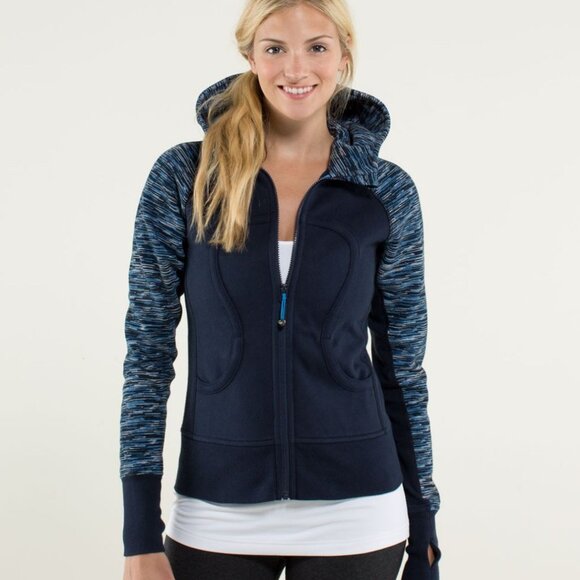Lululemon Women's Scuba Hoodie *Stretch (Lined Hood) - Blue - Picture 1 of 7
